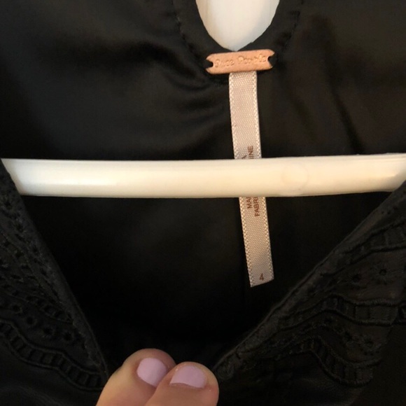 Vegan Leather Free People Dress - Picture 4 of 4